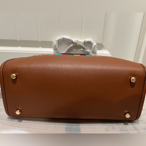 NWT Dempsey Carryall In Signature Jacquard With Stripe And Coach Patch - Picture 5 of 13